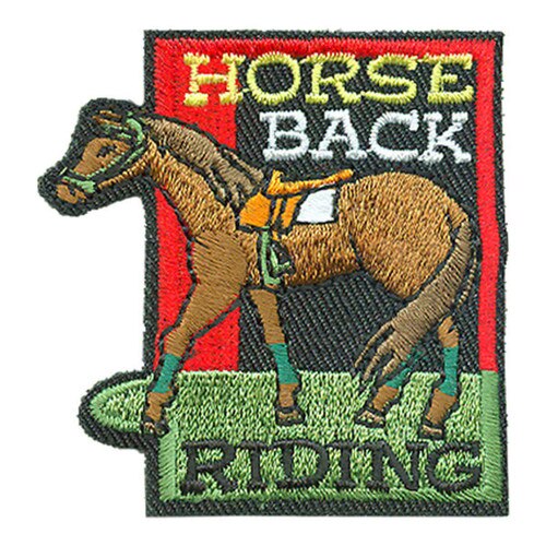 GSNI Horese Back Riding Fun Patch
