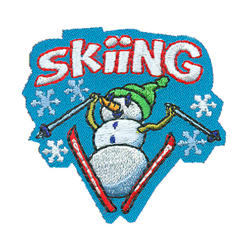 GSNI Skiing (Blue) Fun Patch