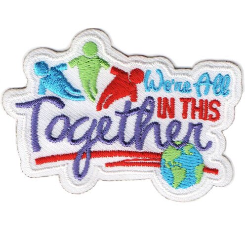 Gsni We Re All In This Together Fun Patch Girl Scout Shop