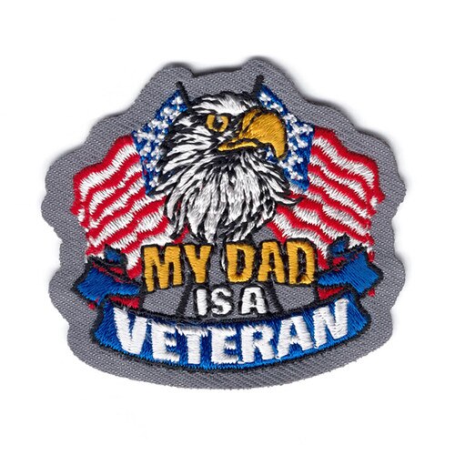 GSNI My Dad is A Veteran Fun Patch