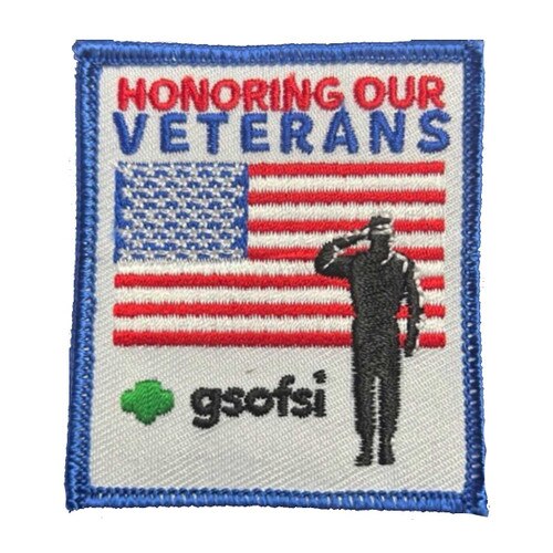 GSOFSI Honoring Our Vets Patch