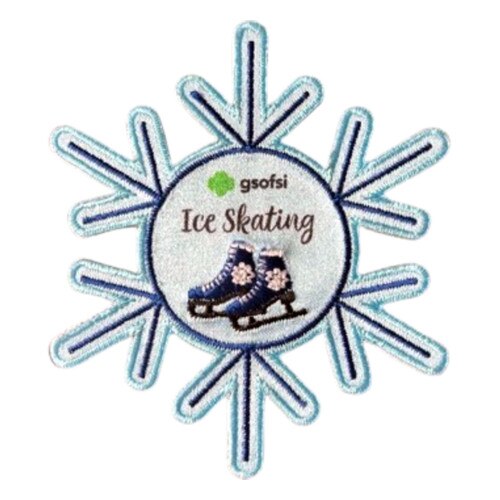 GSOFSI Ice Skating Patch