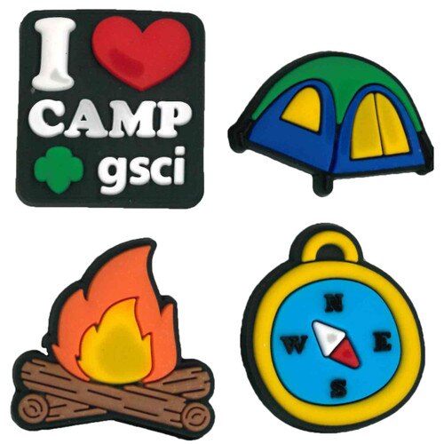 GSCI Camp Shoe Charm Pack