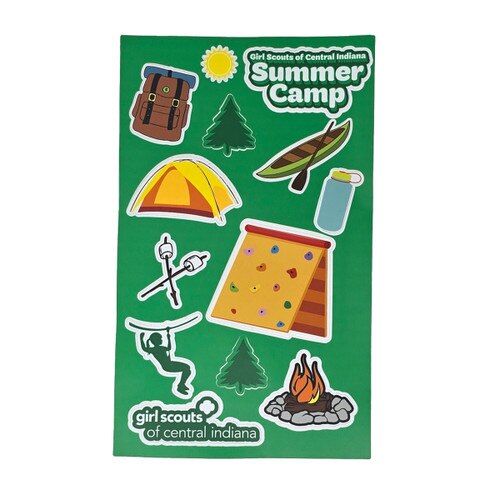 GSCI Camp Sticker Sheet