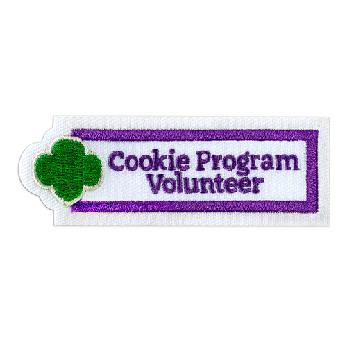Cookie Volunteer Adult Patch