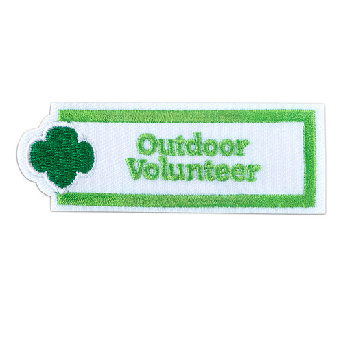 Outdoor Volunteer Sew-On Patch