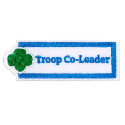Troop Co-Leader Sew-On Adult Patch