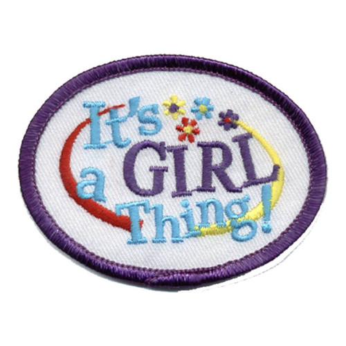 GSSI It's A Girl Thing Fun Patch