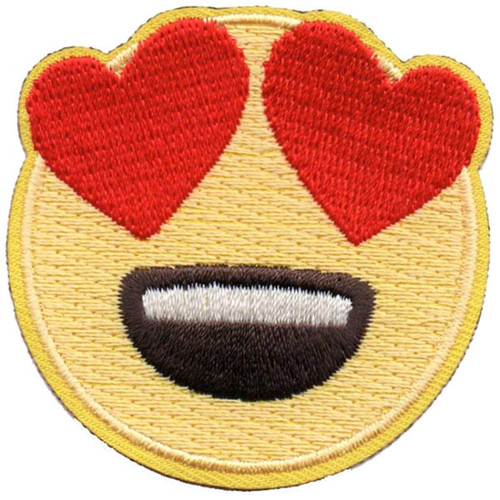 GSSI Emoji Heart Eyes Patch