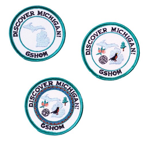 GSHOM Discover Michigan Patches