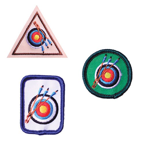 GSHOM MI Archery Patches