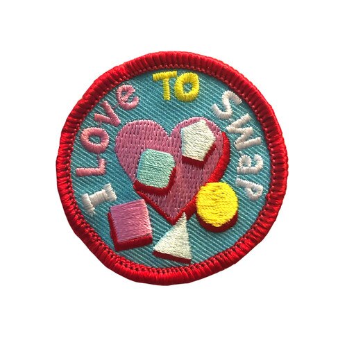 GSMWLP I Love to SWAP Fun Patch