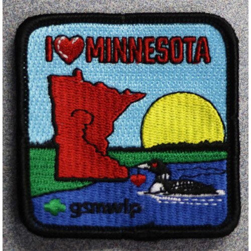 GSMWLP I Love Minnesota Patch