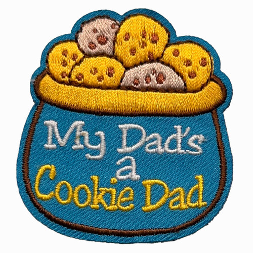 GSRV My Dad's a Cookie Dad Patch