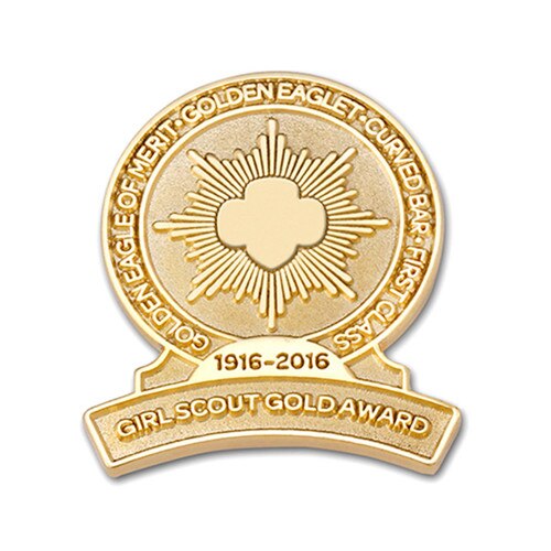 GSNWGL Gold Award Anniversary Pin