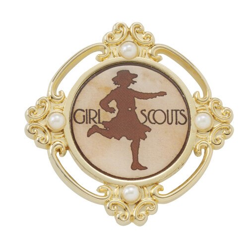 GSNWGL GS Runners Brooch