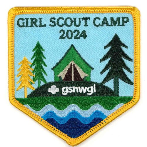 GSNWGL Girl Scout Camp 2024 Fun Pat