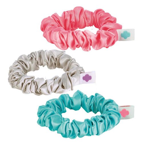 GSNWGL SATIN SCRUNCHIES SET 3-PACK