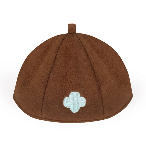 brownie trefoil beanie
