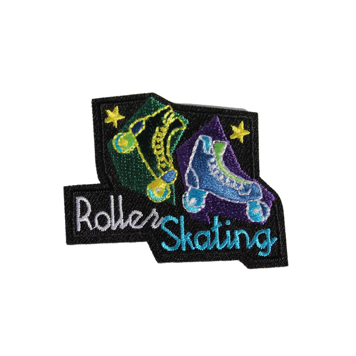 GSEIWI Roller Skating Fun Patch Girl Scout Shop