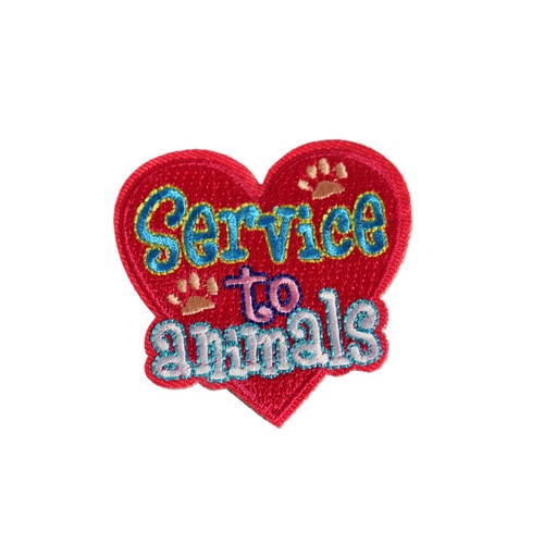 GSEIWI Service to Animals Fun Patch