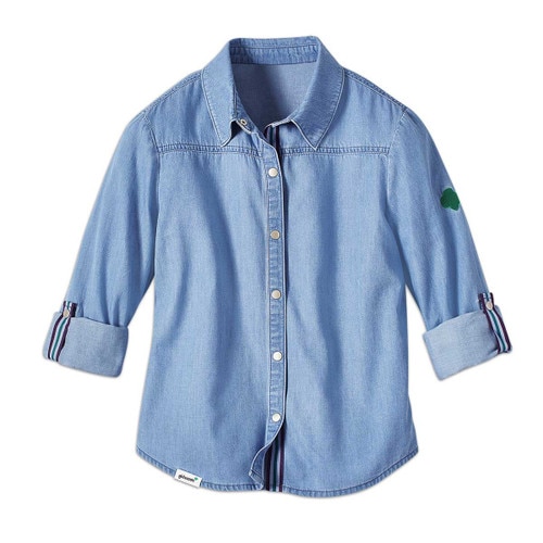 chambray denim shirt