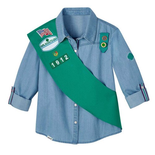 Girl Scout Junior Sash Uniform