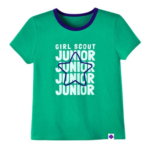 Junior Outline T-Shirt Girl Scout Shop