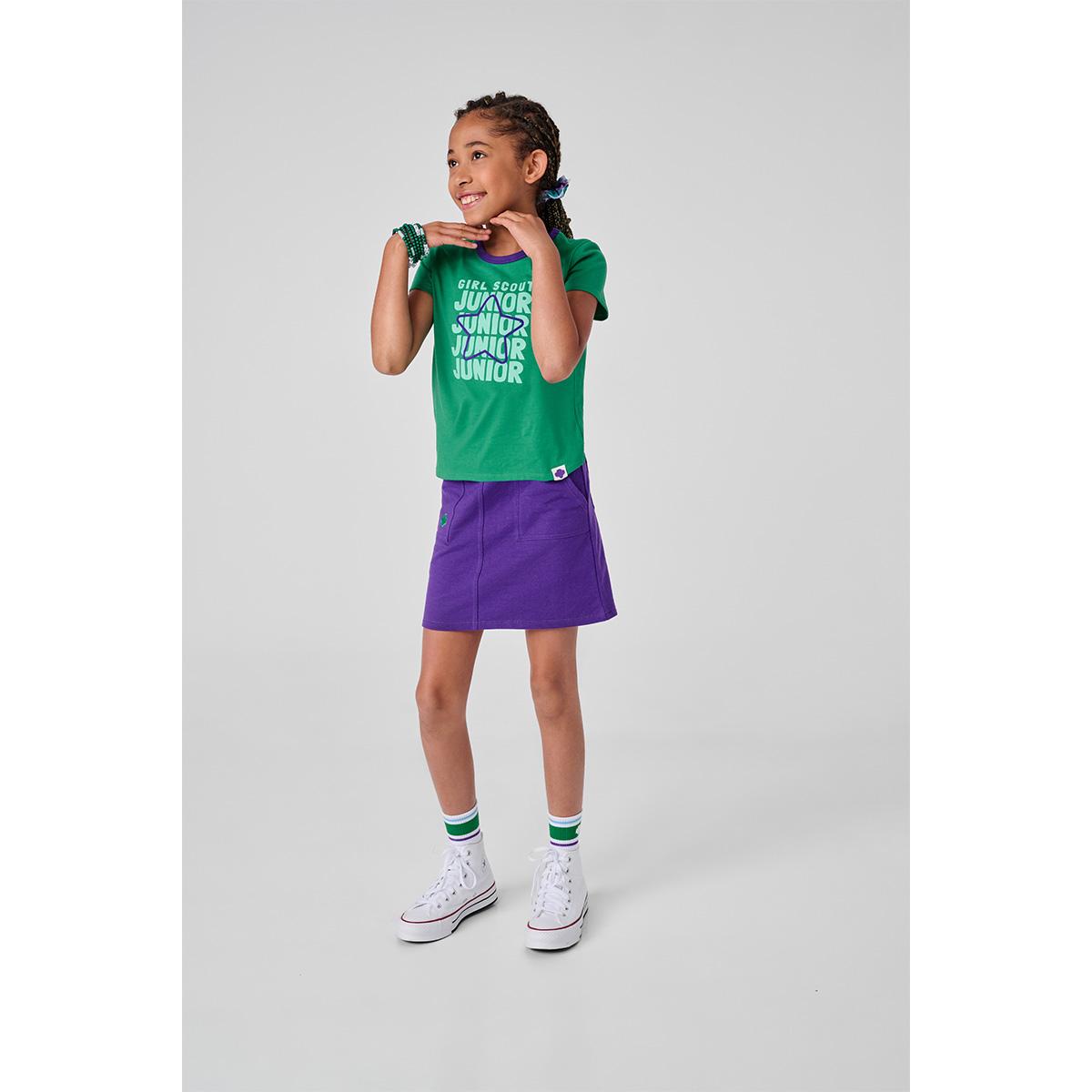 トップス Junior Scout Tee Girl Scouts of Greater Chicago and Northwest Indiana | Junior