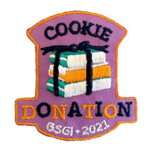 GSGI Cookie Donation Patch 2021