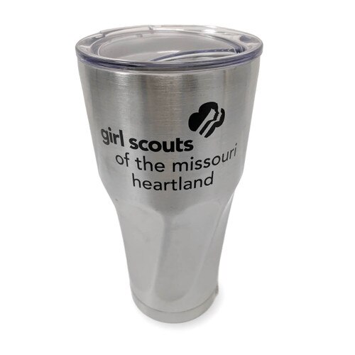 Silver Stainless Steel Tumbler