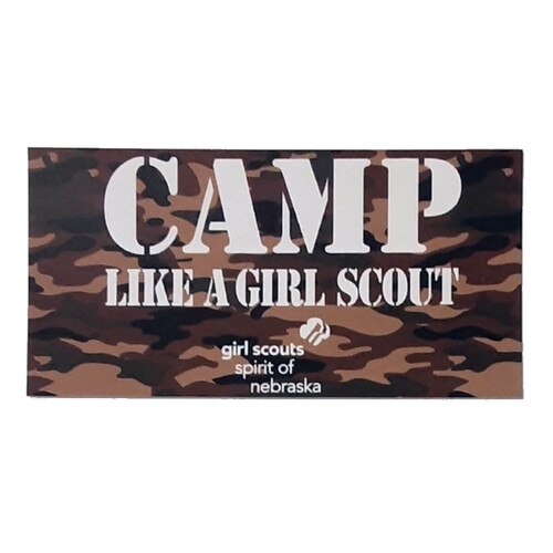 GSSN Camp Like a Girl Decal