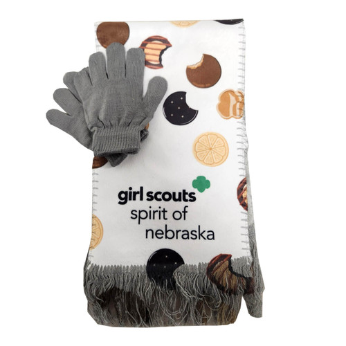 GSSN Cookie Scarf and Gloves