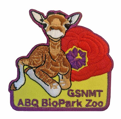 GSNMT ABQ Biopark Patch, Giraffe