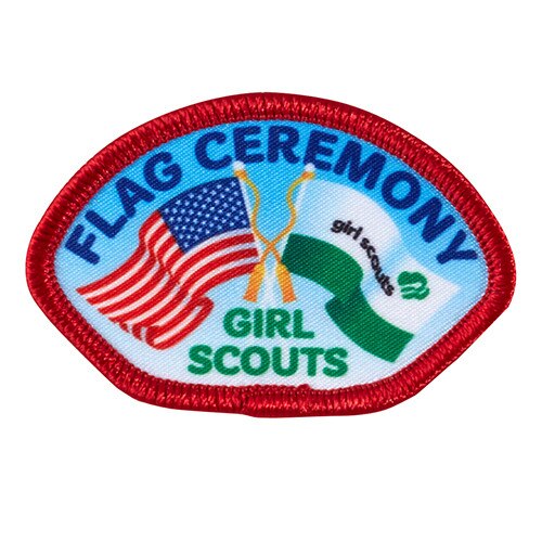 Flag Ceremony Sew-On Patch
