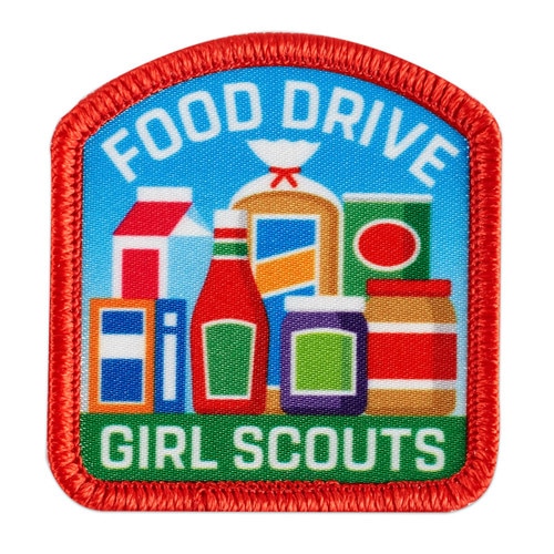Food Drive Sew-On Patch