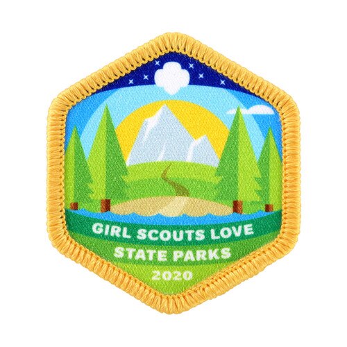 2020 Girl Scouts Love State Parks Patch