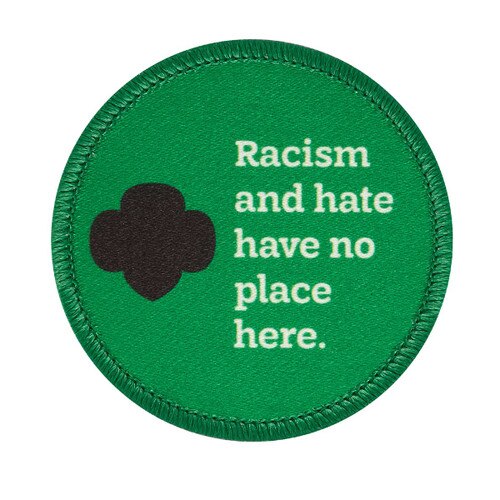 Girl Scouts Be the Change Iron-On Patch