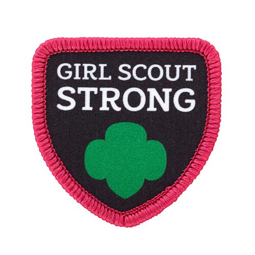 Girl Scout Strong Sew-On Patch