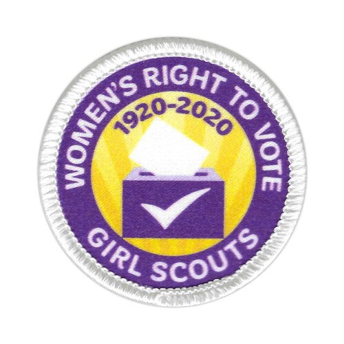 Women's Right to Vote Sew-On Patch