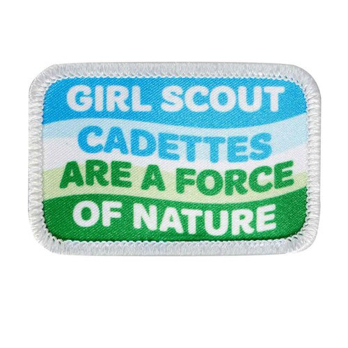 cadettes are a force sew on patch