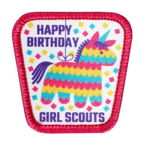 Happy Birthday Pinata Sew-On Patch
