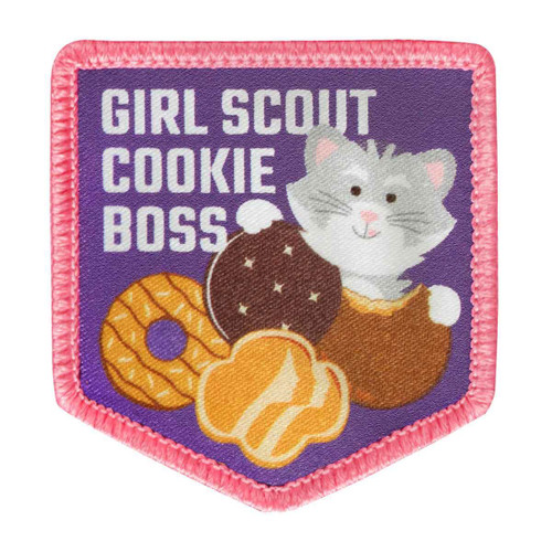 Cookie Boss Kitten Sew-On Patch