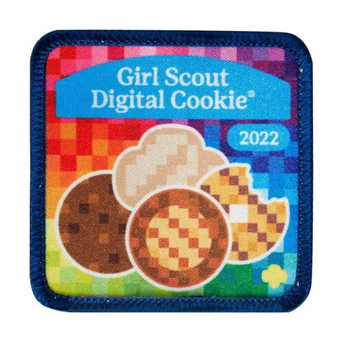 2022 digital cookie sew on patch