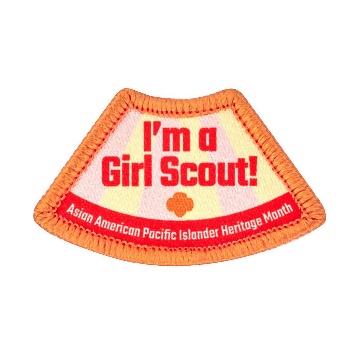 Girl Scout Asian American Pacific Islander History Month Sew-On Patch |  Girl Scout Shop