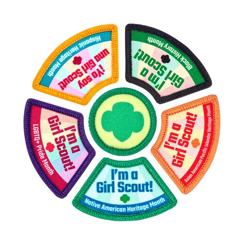 Girl Scout Asian American Pacific Islander History Month Sew-On Patch |  Girl Scout Shop