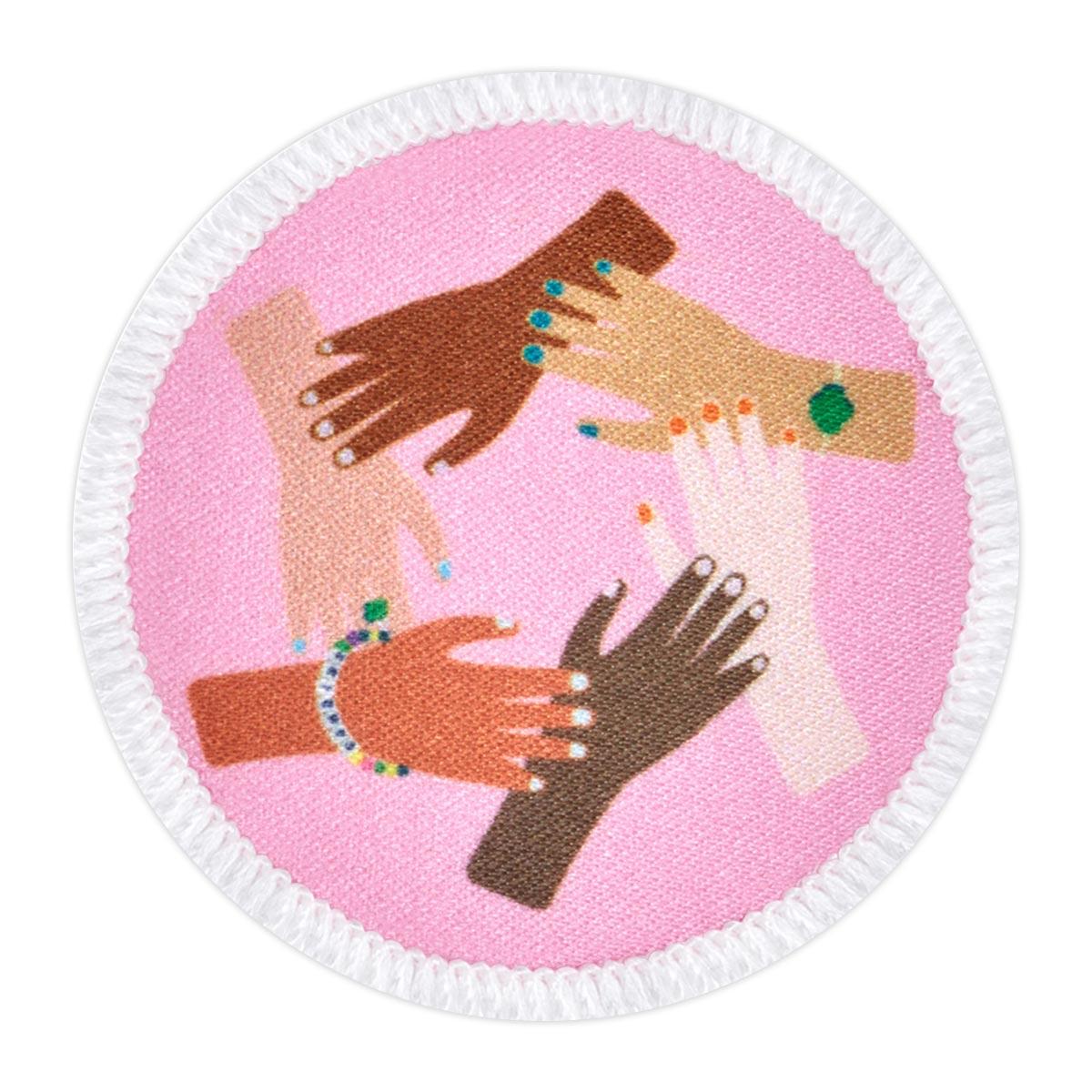 Girl Scout Friends Forever SewOn Patch Girl Scout Shop