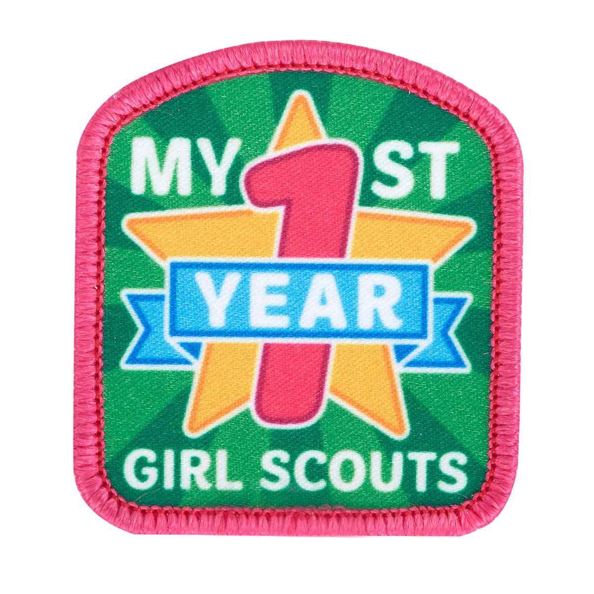 My First Year Star SewOn Patch Girl Scout Shop