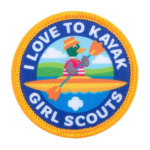 love to kayak patch