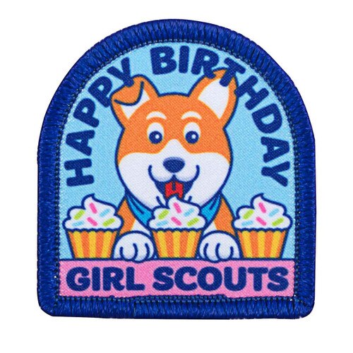 happy birthday pupcake patch